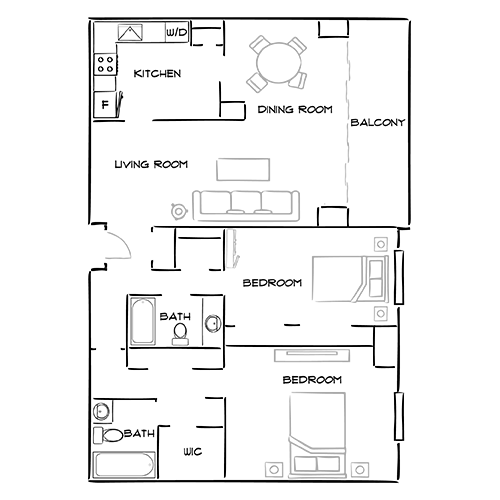 Furnished Diagram